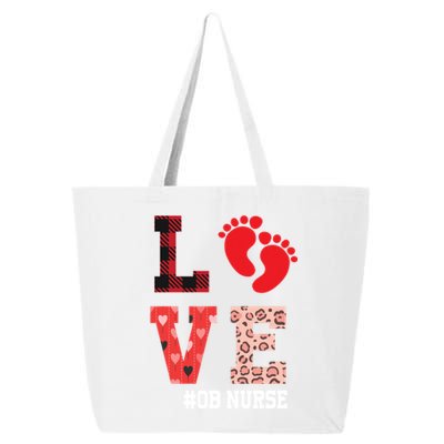 Ob Nurse Valentines Day Delivery Labor Gift 25L Jumbo Tote