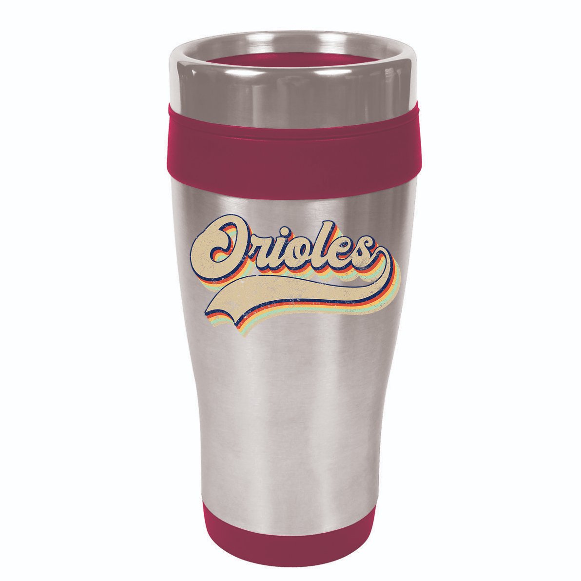 Orioles Name Vintage Retro Baseball Lovers Baseball Ladies PosiCharge Tri-Blend Wicking Tank