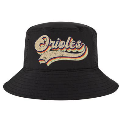 Orioles Name Vintage Retro Baseball Lovers Baseball Cool Comfort Performance Bucket Hat