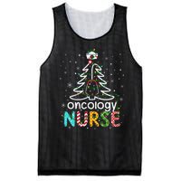 Oncology Nurse Xmas Tree Funny Nursing Christmas Pattern Mesh Reversible Basketball Jersey Tank