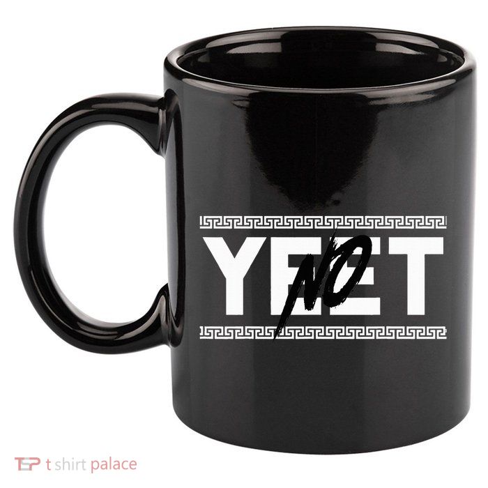 Original No Yeet 11oz C Handle Ceramic Mug