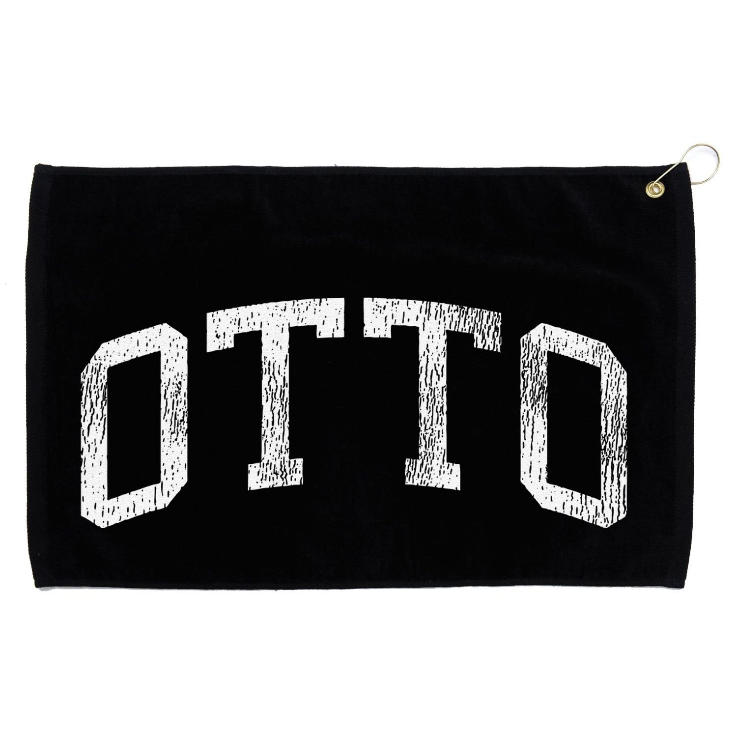Otto New York Ny Vintage Athletic Sports Grommeted Golf Towel