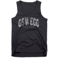 Oswego New York Vintage Retro Us City State Ny Travel Tank Top