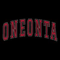 Oneonta New York Souvenir College Style Red Text Cooling Performance Crew T-Shirt