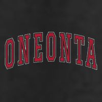 Oneonta New York Souvenir College Style Red Text 25L Jumbo Tote