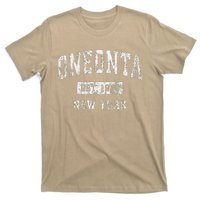 Oneonta New York Ny Vintage Established T-Shirt