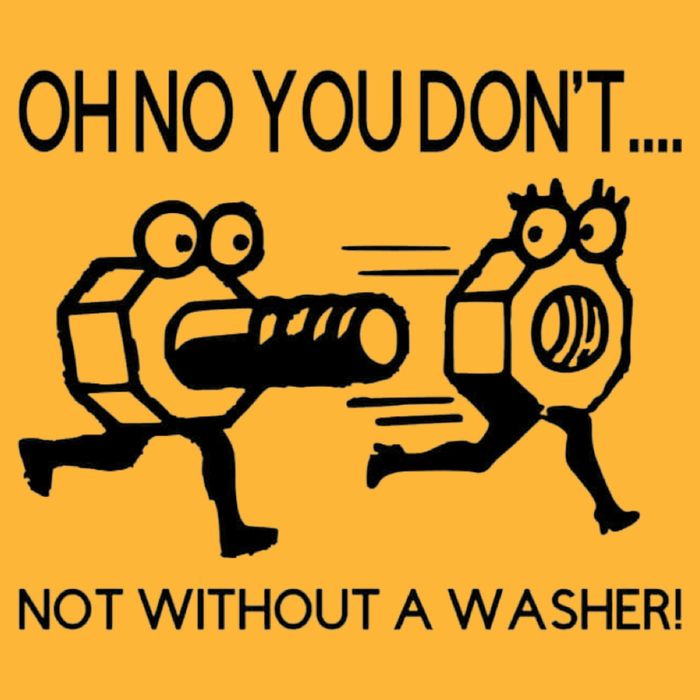 Oh No You Don't Not Without A Washer Funny Mechanic Pom Pom 12in Knit Beanie