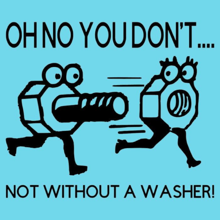 Oh No You Don't Not Without A Washer Funny Mechanic Premium T-Shirt