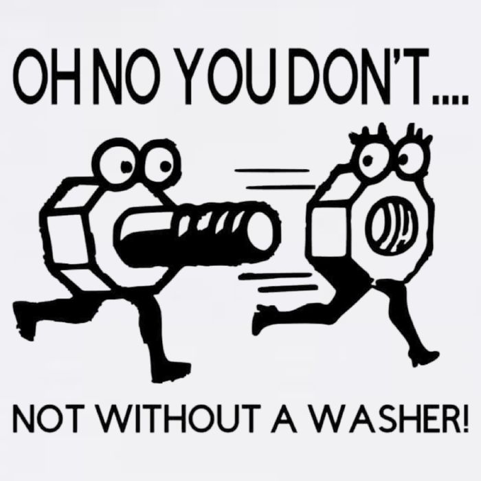 Oh No You Don't Not Without A Washer Funny Mechanic Cool Comfort Performance Bucket Hat