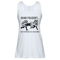 Oh No You Don't Not Without A Washer Funny Mechanic Ladies Essential Flowy Tank
