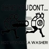 Oh No You Don't Not Without A Washer Funny Mechanic Infant Baby Jersey Bodysuit