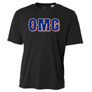 Omg New York Baseball Cooling Performance Crew T-Shirt