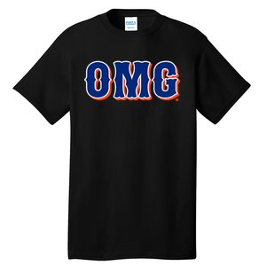 Omg New York Baseball Tall T-Shirt