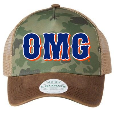 Omg New York Baseball Legacy Tie Dye Trucker Hat