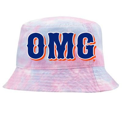 Omg New York Baseball Tie-Dyed Bucket Hat