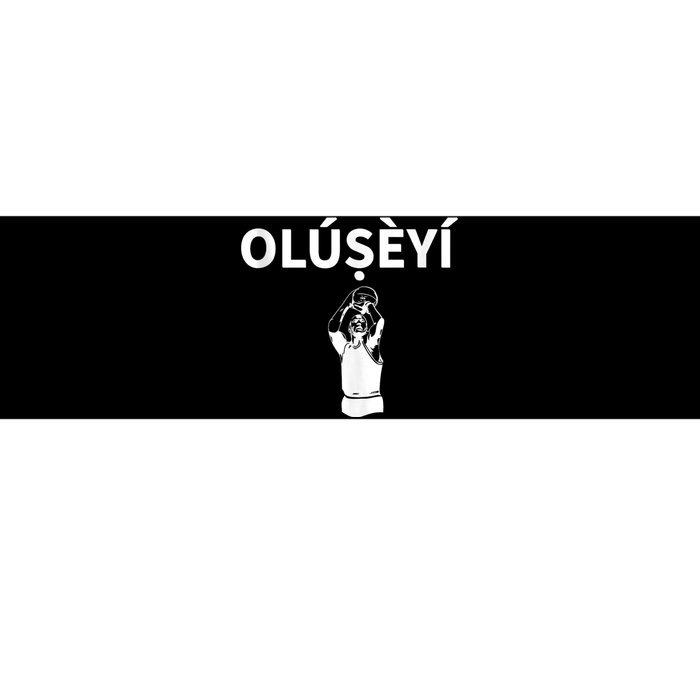 Oluseyi Nigeria Yoruba Name Bumper Sticker