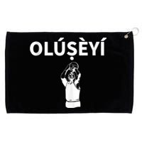 Oluseyi Nigeria Yoruba Name Grommeted Golf Towel