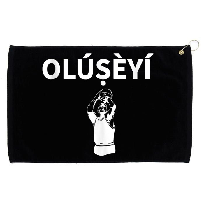 Oluseyi Nigeria Yoruba Name Grommeted Golf Towel