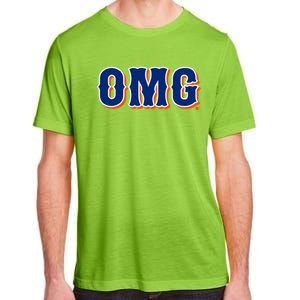 Omg New York Baseball Adult ChromaSoft Performance T-Shirt