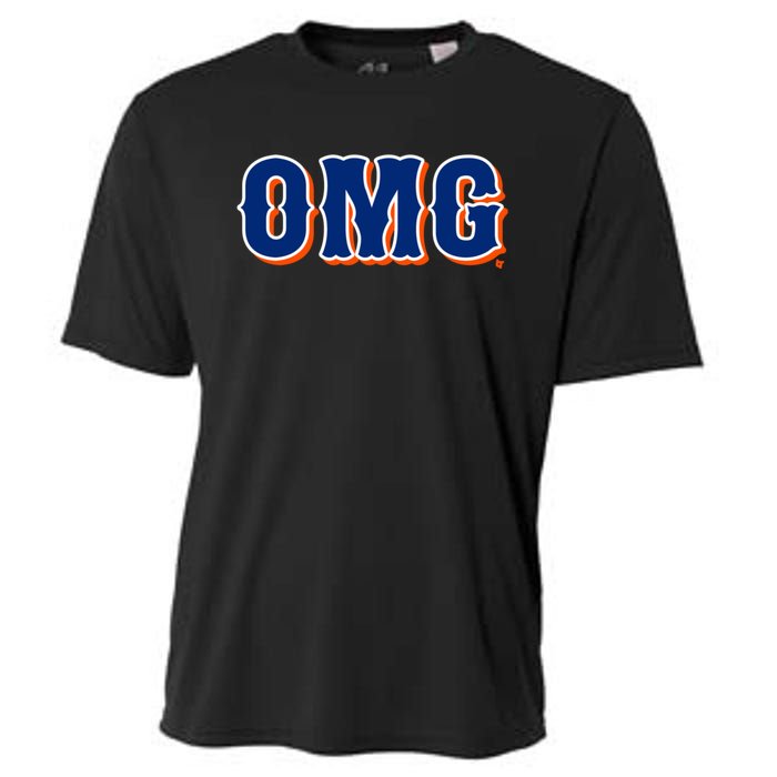 Omg New York Baseball Cooling Performance Crew T-Shirt