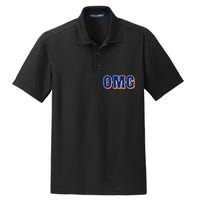 Omg New York Baseball Dry Zone Grid Polo