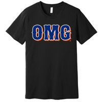 Omg New York Baseball Premium T-Shirt