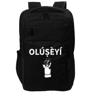 Olubanke Nigeria Yoruba Name Premium Impact Tech Backpack