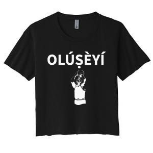 Olubanke Nigeria Yoruba Name Premium Women's Crop Top Tee