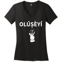 Olubanke Nigeria Yoruba Name Premium Women's V-Neck T-Shirt