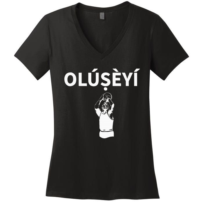 Olubanke Nigeria Yoruba Name Premium Women's V-Neck T-Shirt