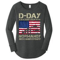 Operation Overlord 1944 Dday 2024 80th Anniversary Normandy Women's Perfect Tri Tunic Long Sleeve Shirt