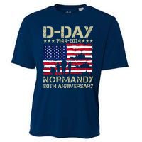 Operation Overlord 1944 Dday 2024 80th Anniversary Normandy Cooling Performance Crew T-Shirt