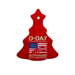 Operation Overlord 1944 Dday 2024 80th Anniversary Normandy Ceramic Tree Ornament