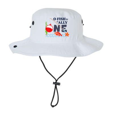 o-Fish-Ally One 1st First Birthday Party Outfit Fishing  Bucket Hat