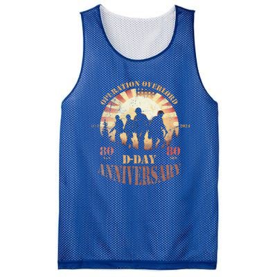 Operation Overlord 1944 Dday 2024 80th Anniversary Mesh Reversible Basketball Jersey Tank