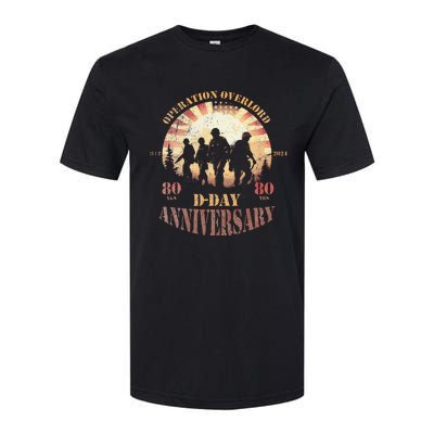 Operation Overlord 1944 Dday 2024 80th Anniversary Softstyle CVC T-Shirt