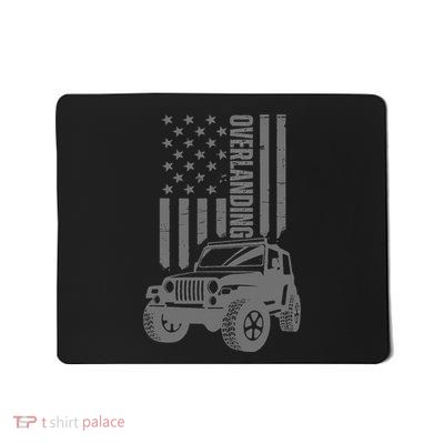Overlanding Offroad 4x4 Camping Trails Travel Mousepad