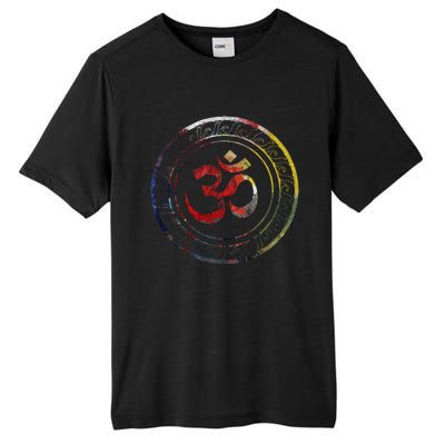 Om Ohm Aum Symbol Spiritual Yoga Gift  Tall Fusion ChromaSoft Performance T-Shirt