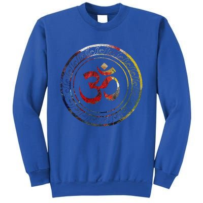 Om Ohm Aum Symbol Spiritual Yoga Gift  Sweatshirt