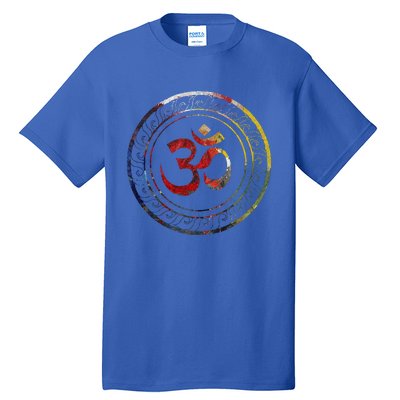 Om Ohm Aum Symbol Spiritual Yoga Gift  Tall T-Shirt