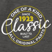 One Of A Kind Since 1923 Classic 100th Birthday Vector Backpack