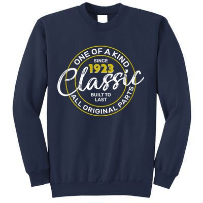 One Of A Kind Since 1923 Classic 100th Birthday Sweatshirt