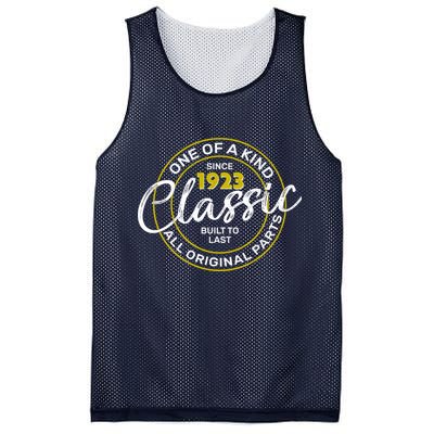 One Of A Kind Since 1923 Classic 100th Birthday Mesh Reversible Basketball Jersey Tank