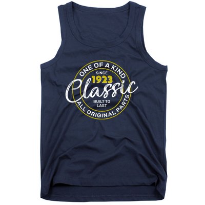 One Of A Kind Since 1923 Classic 100th Birthday Tank Top