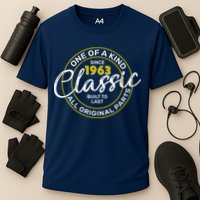 One Of A Kind Since 1963 Classic 60th Birthday Performance Shirt