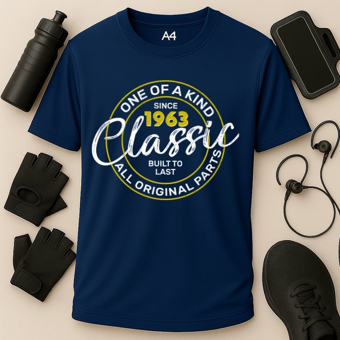 One Of A Kind Since 1963 Classic 60th Birthday Performance Shirt