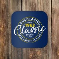 One Of A Kind Since 1963 Classic 60th Birthday Coaster