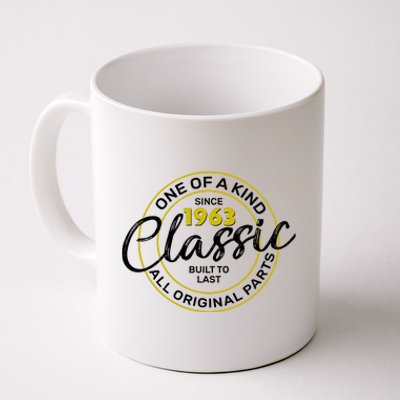 One Of A Kind Since 1963 Classic 60th Birthday Coffee Mug