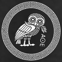 Owl Of Athena 7 Panel Mesh Trucker Snapback Hat