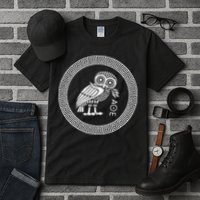 Owl Of Athena Tall T-Shirt